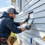 How to Repair Damaged Vinyl Siding Safely