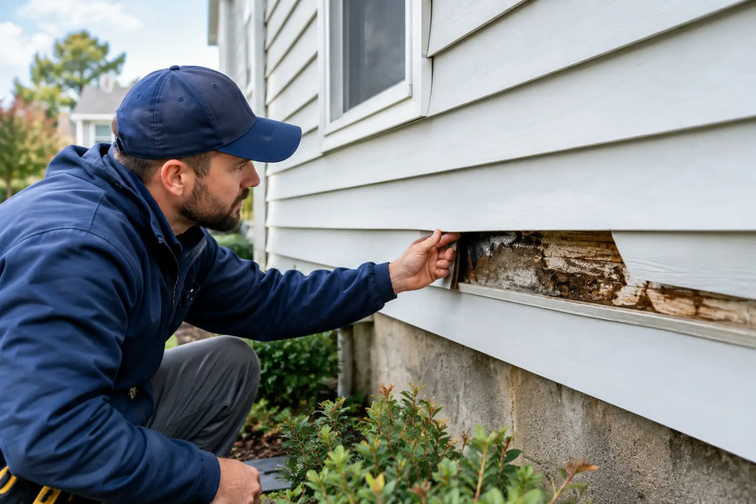 Siding Moisture Damage: Signs, Causes, and Repairs
