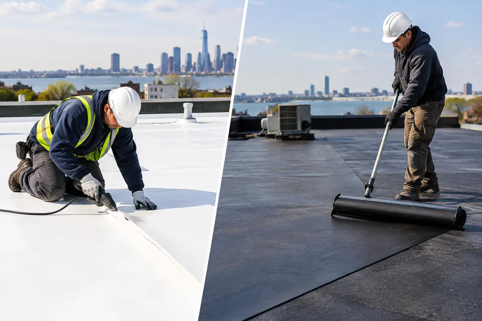 TPO Versus EPDM Roofing for Your Flat Roof